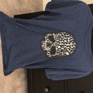 Oakley short sleeve shirt blue